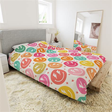 smiley face bedding|More.